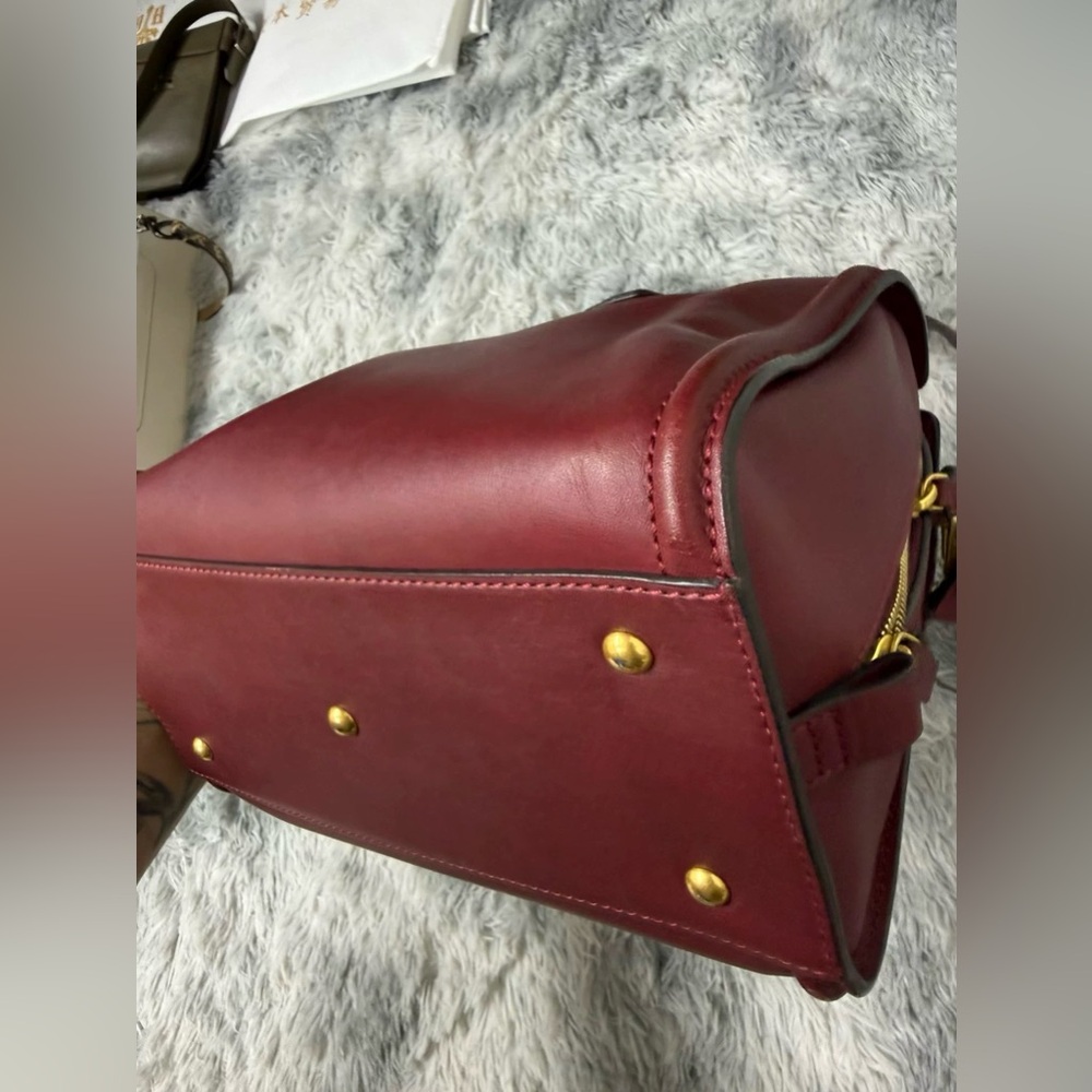Authentic MCM Leather Bag With Strap - Picture 9 of 13